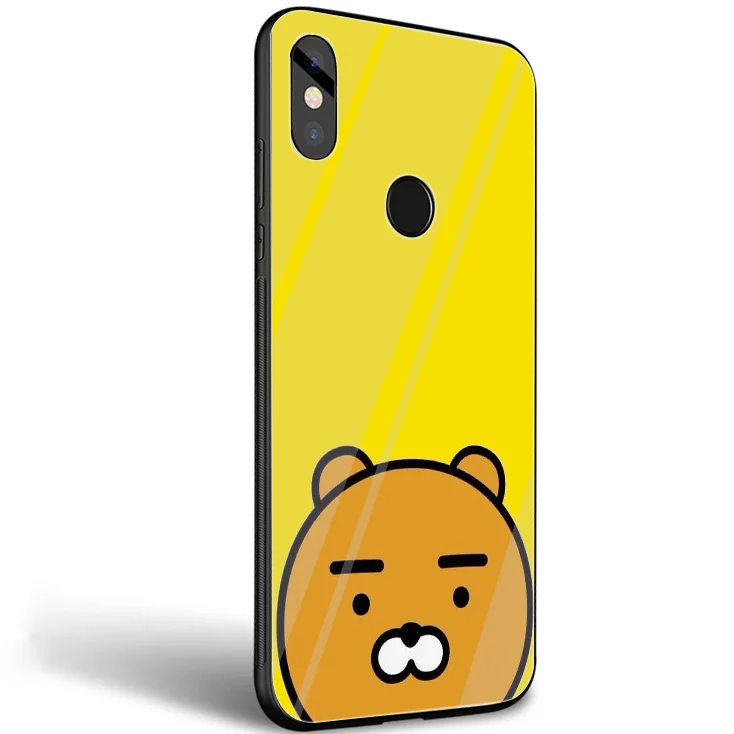 Desxz стеклянный TPU Забавный чехол для xiaomi 8 Lite A1 A2 9 redmi note 5 6 7 Pro 6A 4X 5X 6X Pocophone