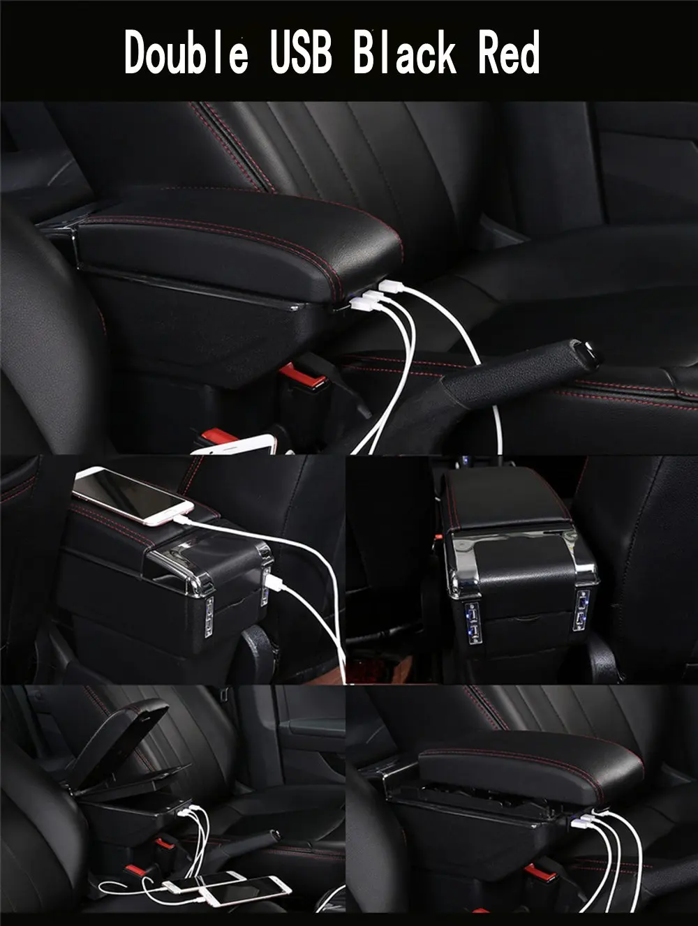 Для Ibiza 6J подлокотник коробка Универсальный центральный автомобильный подлокотник для хранения коробка Подстаканник Пепельница Модификация аксессуары