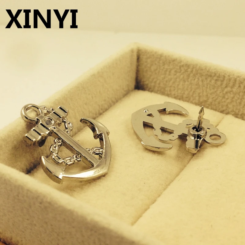 

European and American retro small anchor collar pin / brooch men's suits, men and women wild fashion accessories gifts
