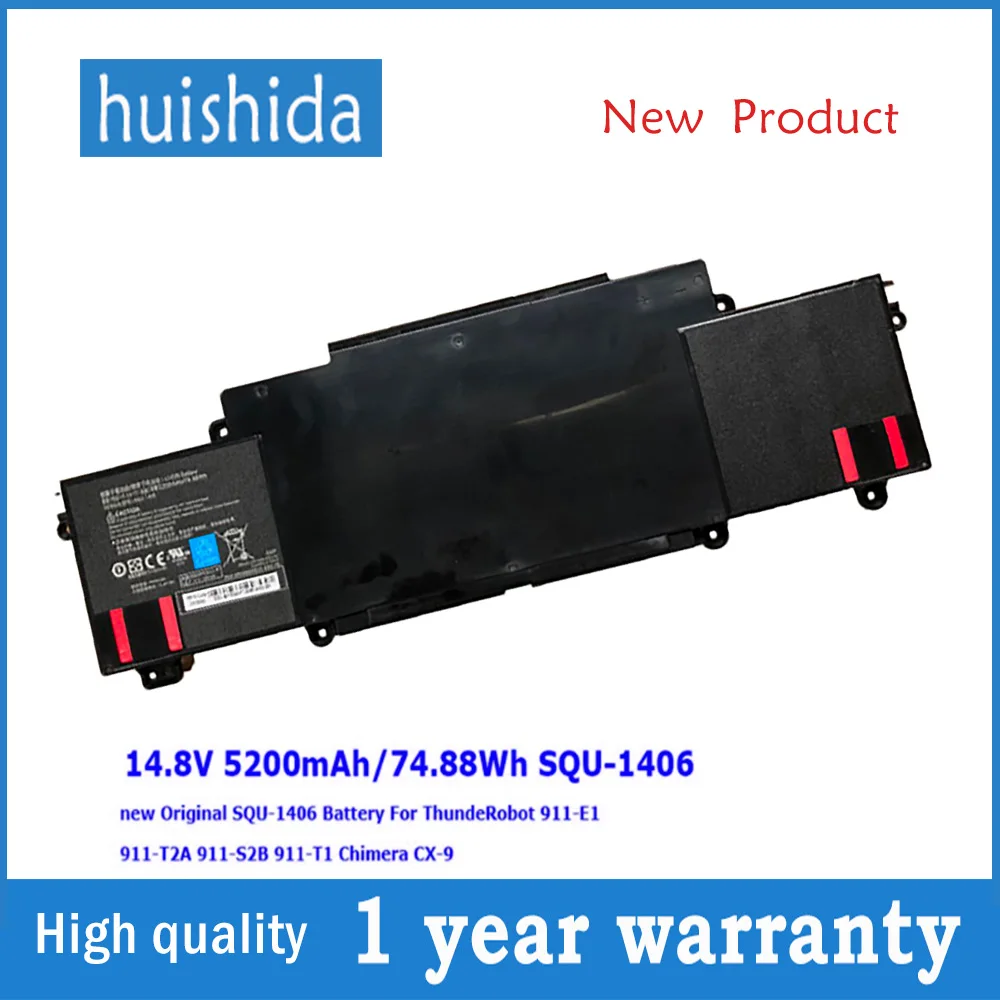 14 4 V 74.88Wh SQU-1406 новый оригинальный аккумулятор для ноутбука thunderobot 911-E1 911-T2A 911-S2B 911-T1