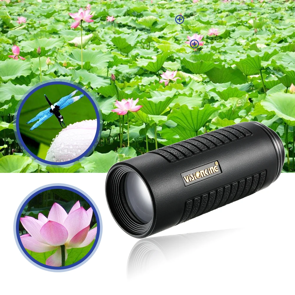Visionking 25x30 Высокая Мощность Мини Компактный Монокуляр BAK4 Крыша Призма Портативный