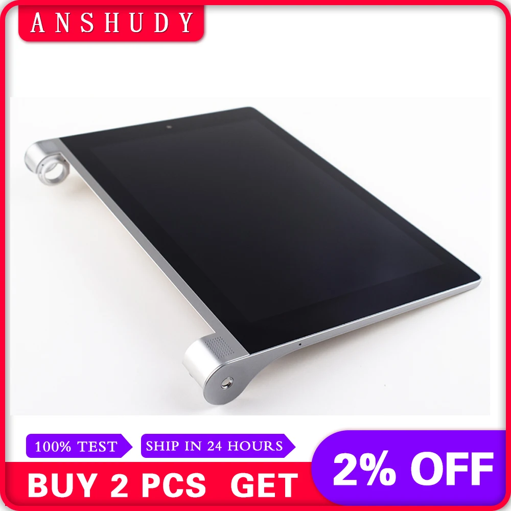 

for Lenovo Yoga Tablet 2 830 830F 830L Full LCD Display Panel Monitor + Touch Screen Digitizer Sensor Assembly + Frame