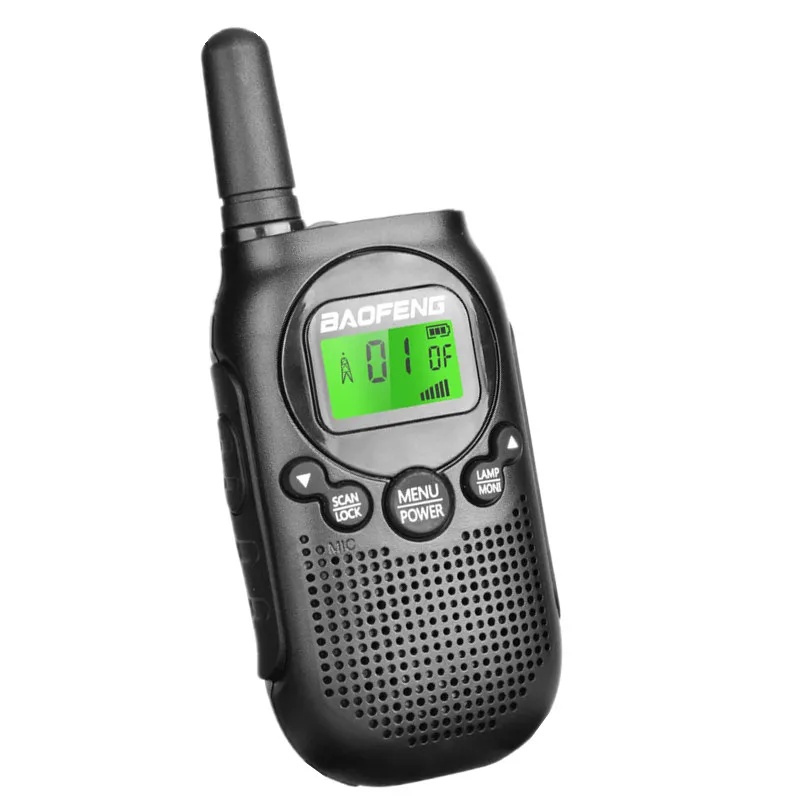 Baofeng BF-T6 0,5 Вт мини иди и болтай Walkie Talkie дети радио Comunicador Портативный радио Амадор радиочастотный трансивер UHF 2 Way Радио T6 Woki токи радио