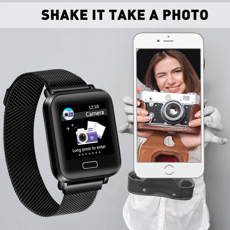 Smart bracelet Waterproof Smart Watch Blood Pressure Heart Rate Monitor Calorie Pedometer Information Reminder Sport Wristband