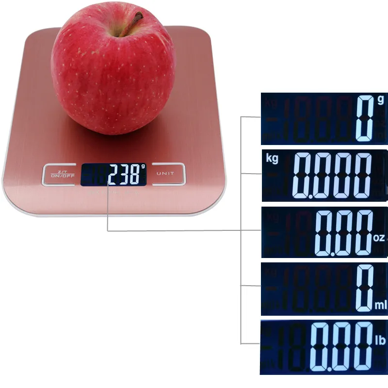 Дешево 10 кг 1 г нержавеющая сталь золотые весы цифровые кухонные золотые электронные весы для взвешивания пищевых продуктов диета инструмент для п...