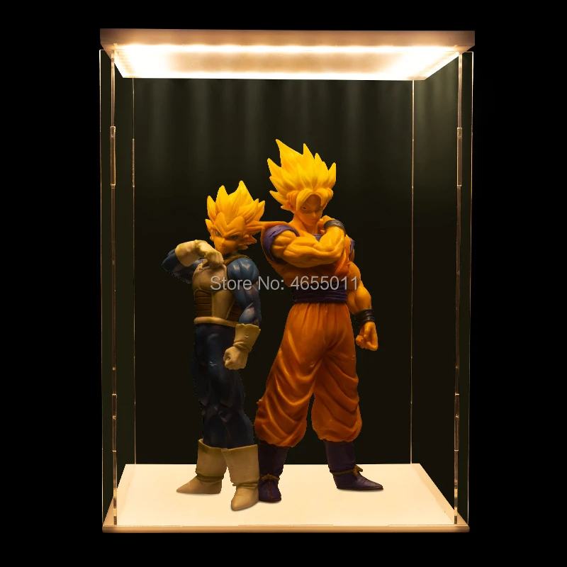 S. orange DIY DRAGON BALL Goku& Vegeta, настольная лампа, светодиодный ночник в помещении, декоративное освещение, Подарочная коробка с окошком для демонстрации модели