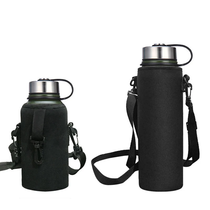 Water Bottle Cover Bag Pouch Elastic Neoprene Protector Tea Cup Coffee