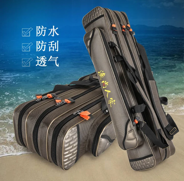 Bolsas de Pesca Bolsa de Pesca Vara de Pesca 2020 ao ar 100cm à Prova Novo Livre Camadas Mais Grosso 80cm 90cm Dwaterproof Água A196 3 5 Esporte e Lazer