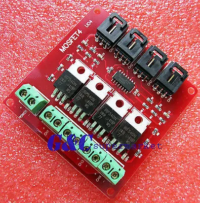 

4 Channel 4 Route MOSFET Butt F540 V2.0 MOSFET Switch Module
