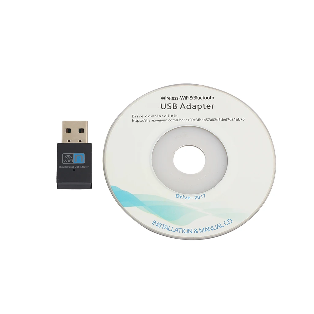 SOONHUA Mini 300 Мбит/с USB2.0 RTL8192 Wifi ключ беспроводной WiFi адаптер Сетевая карта с CD-драйвером