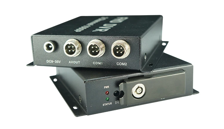 2CH 1080P MDVR-front and rear panel