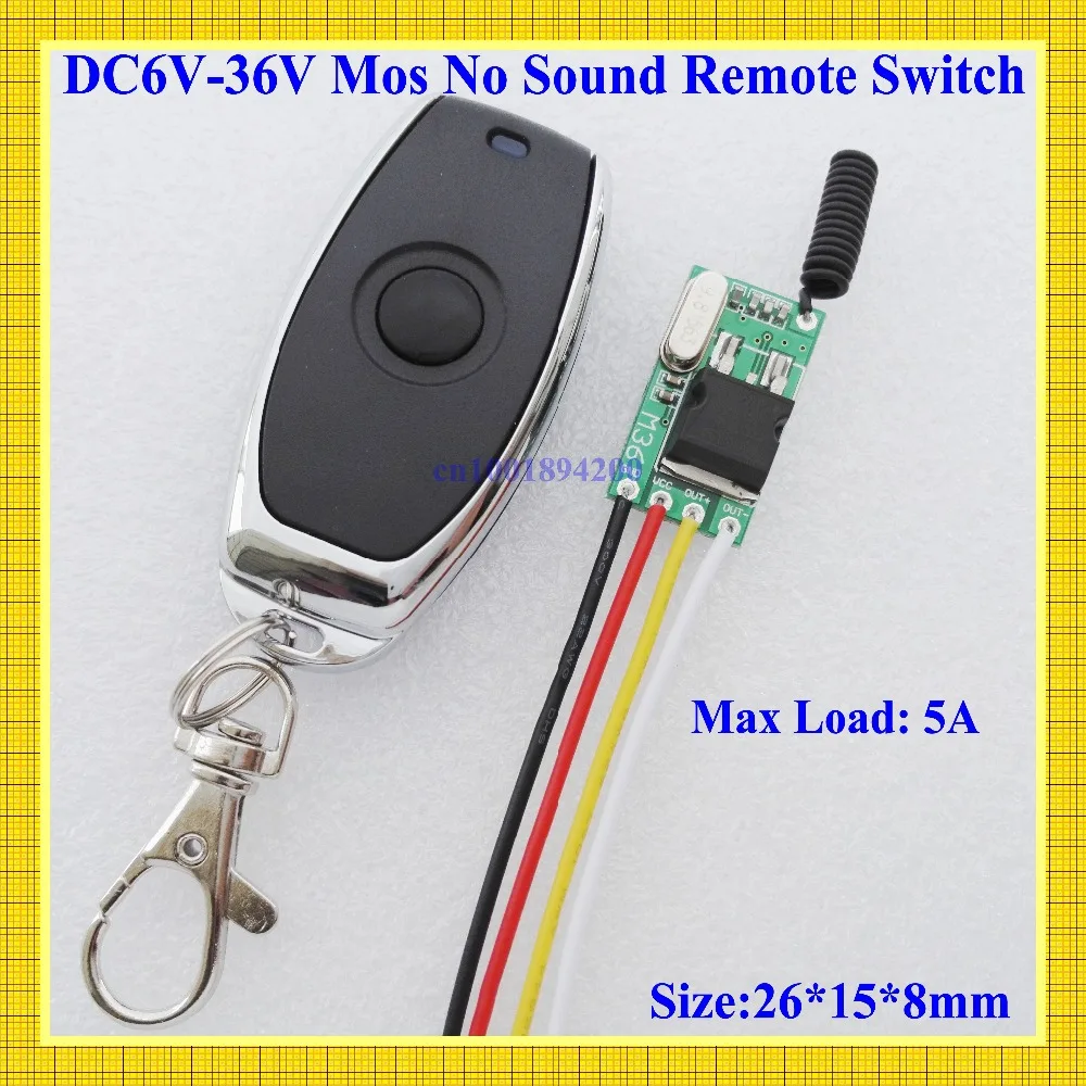 Micro Remote Control Switches 6V 7.4V 9V 12V 16V 18V 24V 28V for Car