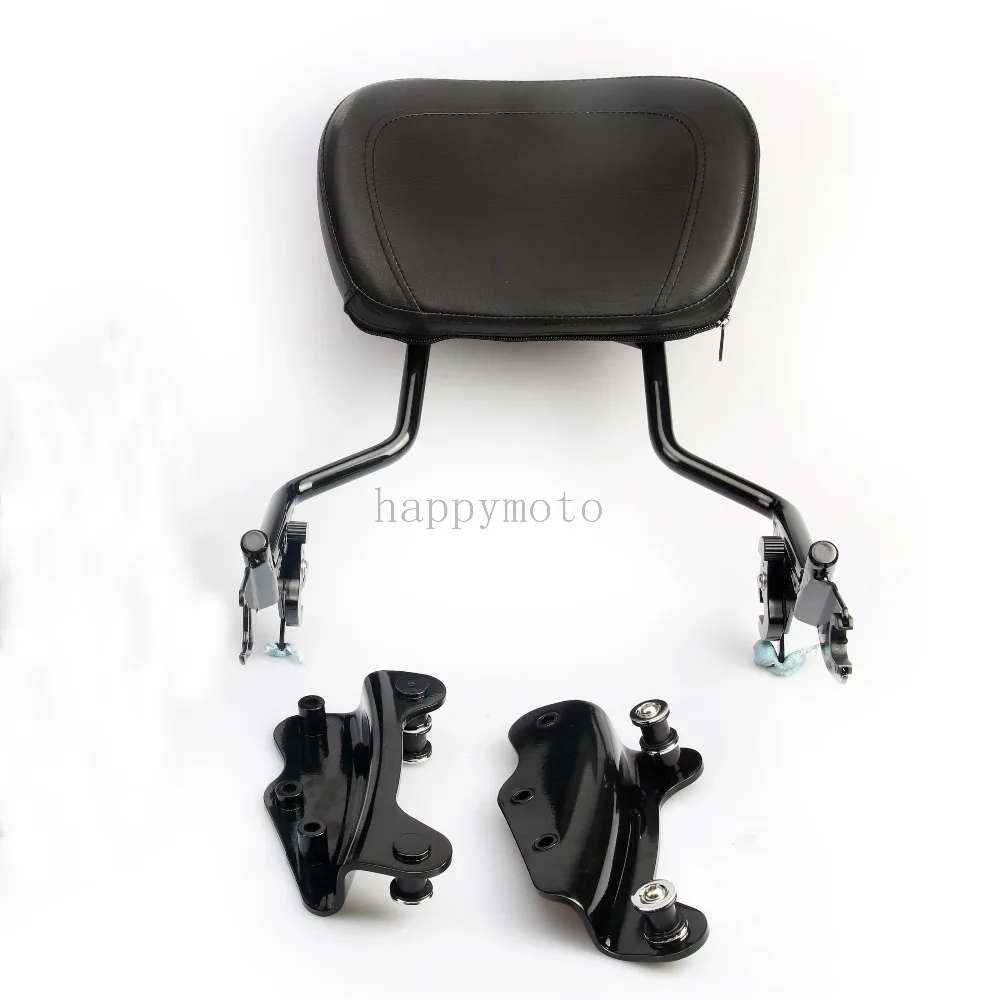 Аксессуары для мотоциклов Sissybar спинка + комплект Harley Touring Street Glide CVO 2009 2013 Черный|kit