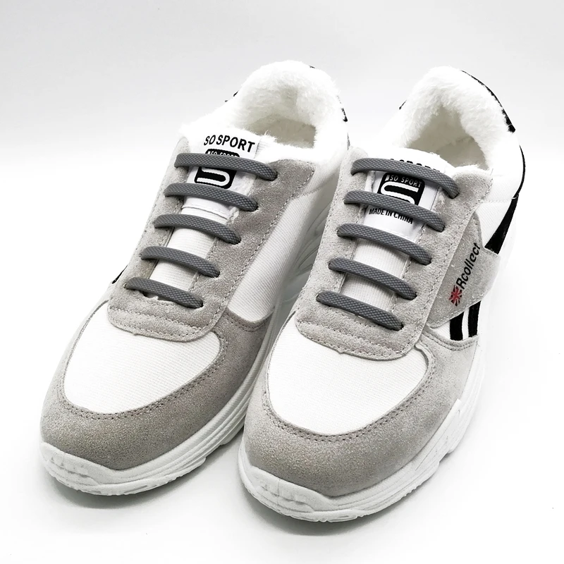 Высококачественный безопасный силикон шнурки без завязок модная унисекс Спортивная эластичная силиконовая обувь Кружева Все кроссовки подходят T00A