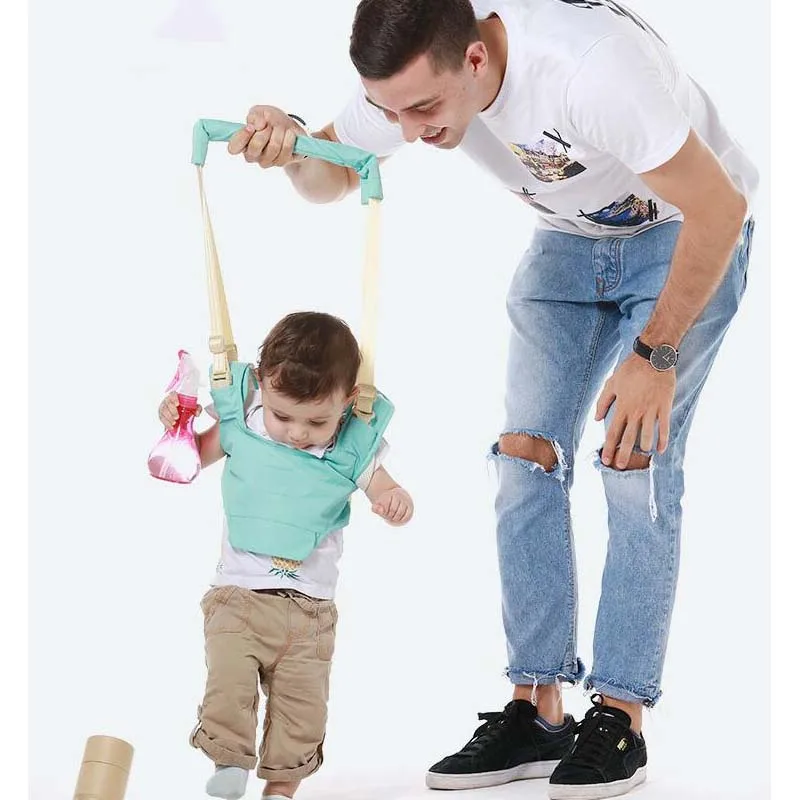 

Baby Toddler With Car Shatter-Resistant Anti-Dump Dual-Use Training Walking Traction Belt Summer Breathable Pull-up Pull