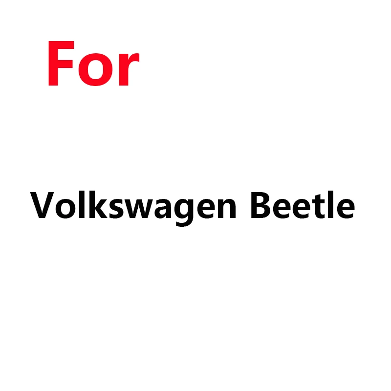Cawanerl покрытие автомобиля Защита от Солнца Анти УФ снег Защита от дождя Крышка для Фольксваген Сантана Tiguan Polo UP Phaeton Beetle Jetta Multivan - Название цвета: For Beetle