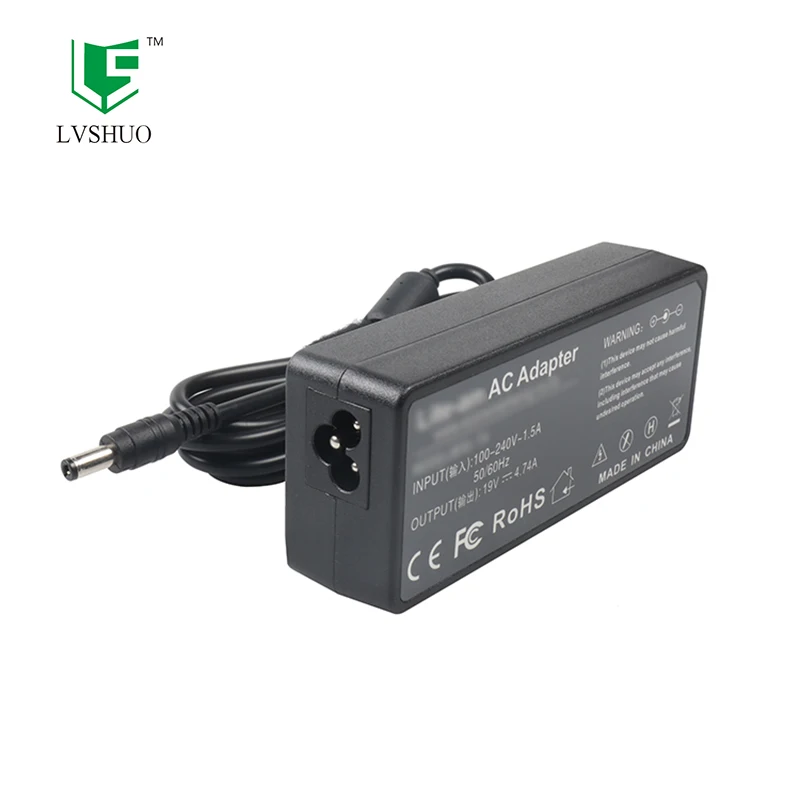 

LV SHUO 19V4.74A 5.5*2.5 Adapter Charger For Toshiba/ASUS Laptop