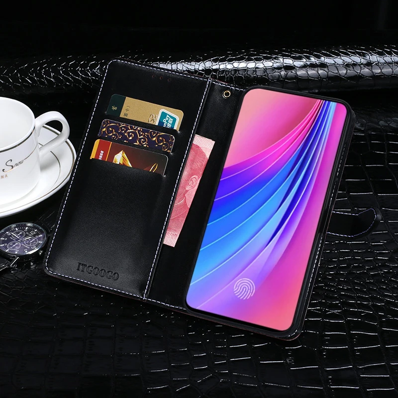Vivo V15 Pro Case Cover Luxury Leather Flip Case For Vivo V15 Pro Protective Phone Case Back Cover