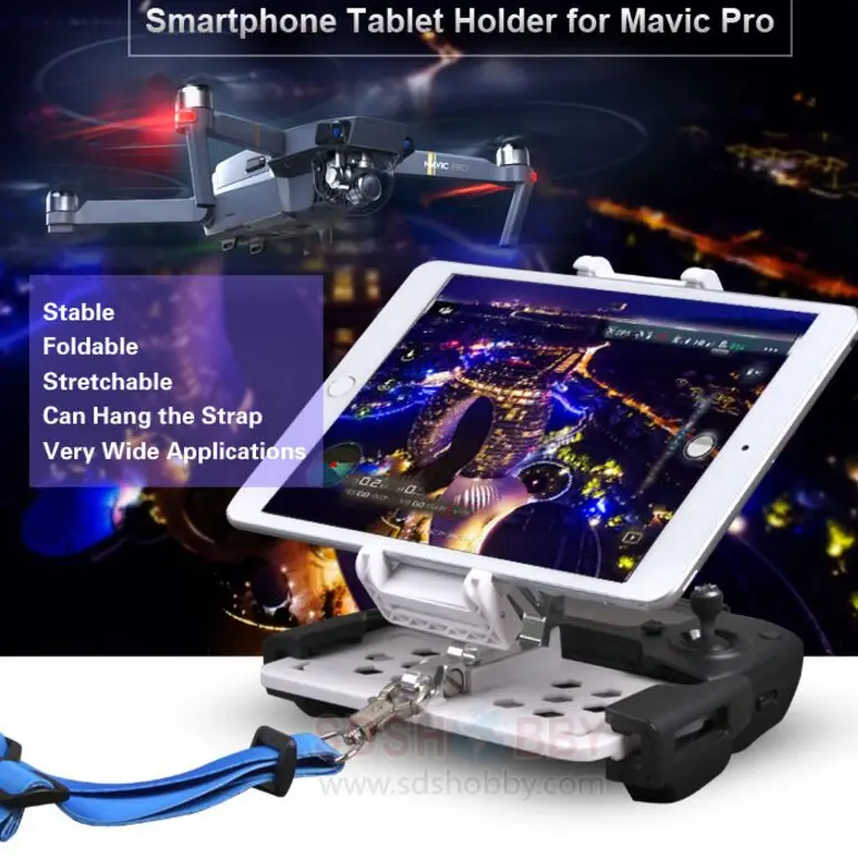 Sunnylife Mavic Pro Remote Controller Smartphone Tablet Bracket