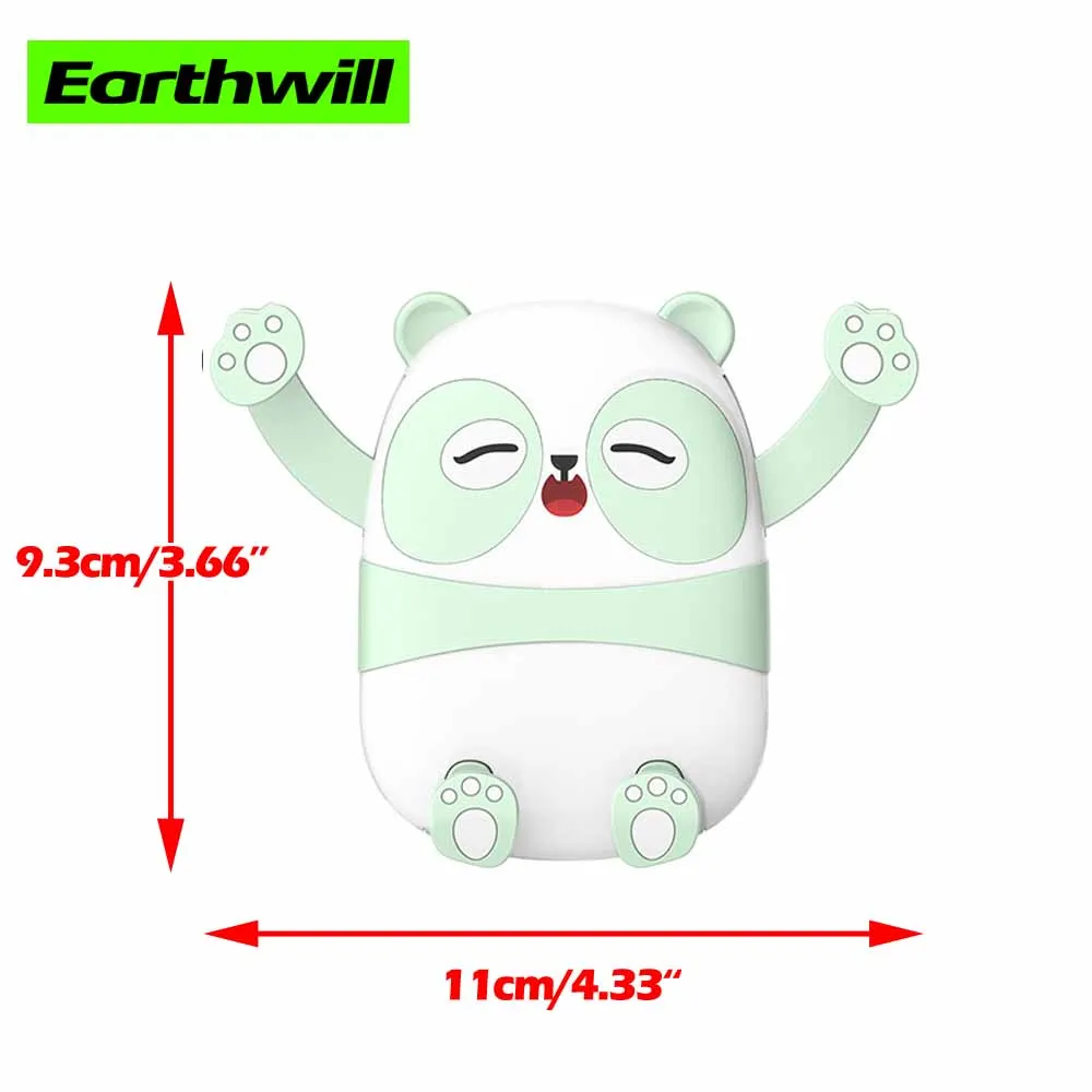 Скоба-держатель воздуха на выходе автоматический навигационный штатив панда мультфильм индукции ABS+ силикагель держатели для мобильных телефонов автомобильный стенд - Цвет: Зеленый