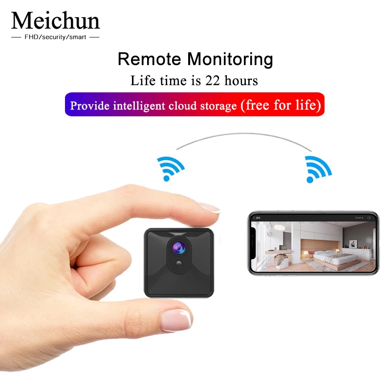 Мини Wifi камера SQ31 FULL HD 1080 P ночное видение Домашняя безопасность ip-камера
