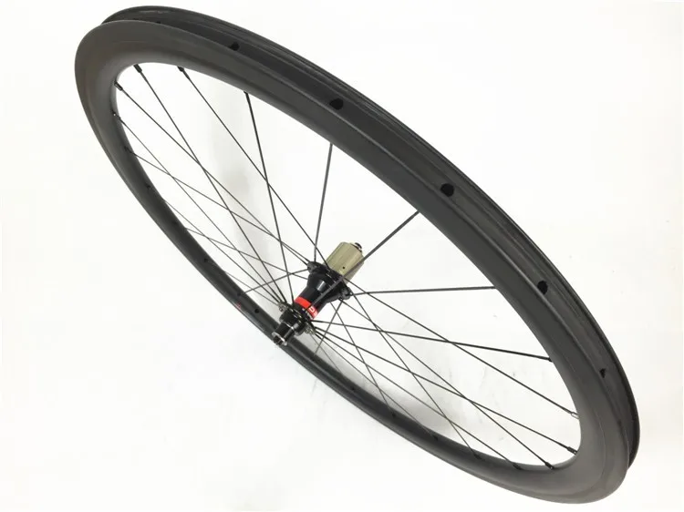 Best Road 38x23mm tubular clincher wheelset! Novatec hub carbon wheelset,  23mm wide wheelset 20/24H From Farsports wheels 8