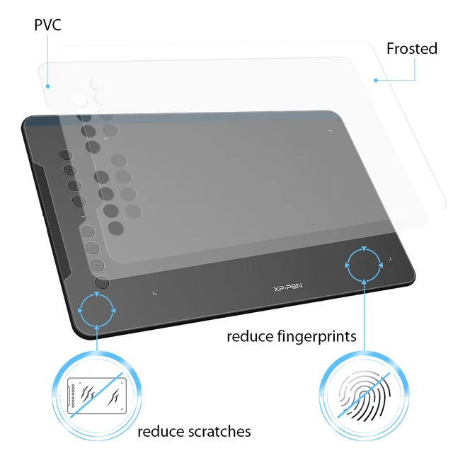 XP-Pen Protective Films for Deco01/ Deco01V2 Graphic Tablet