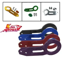 KP-REAR буксировочный крючок с одной мордочкой имеет логотип-черный, красный, фиолетовый, синий, серебристый, оранжевый, зеленый