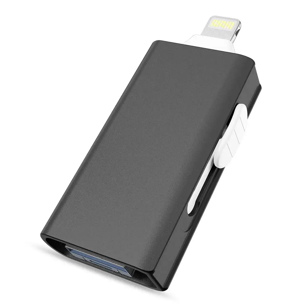 USB флэш накопитель для iPhone XR/8/7/7plus/6/6s/5/SE внешнее хранилище ipad 8G16G32G64G128GB256GB OTG карта