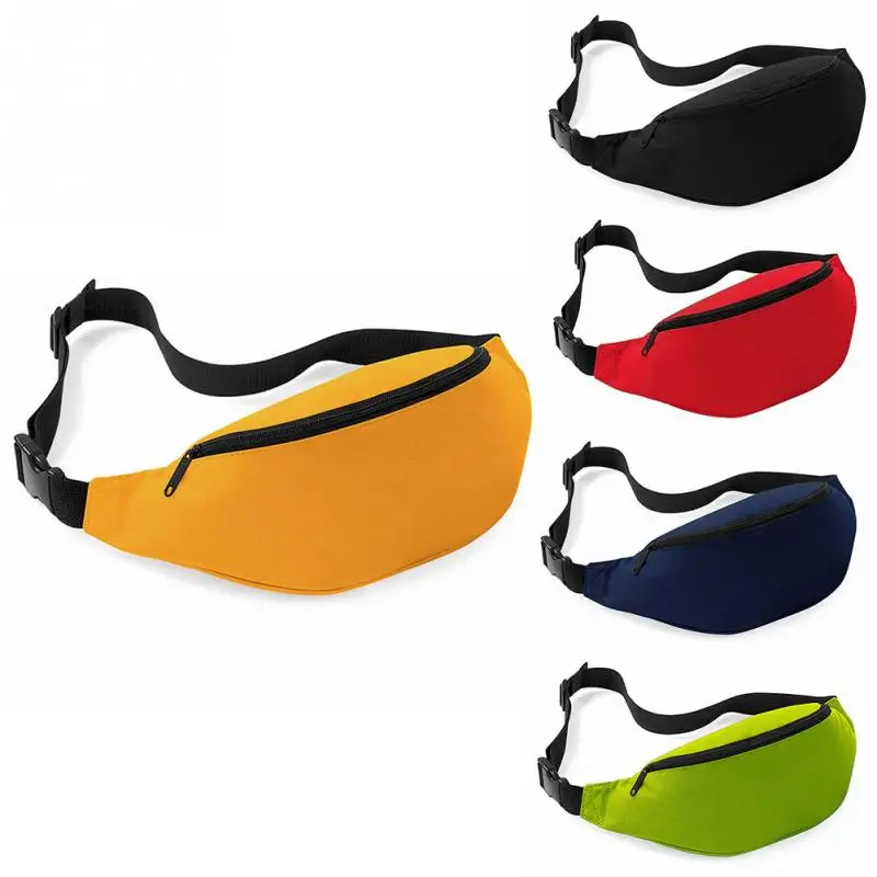 

2018 Fanny Pack for Women Men Waist Bag Colorful Unisex Waistbag Belt Bag Zipper Pouch Packs 110cm Belt Length Factory #11