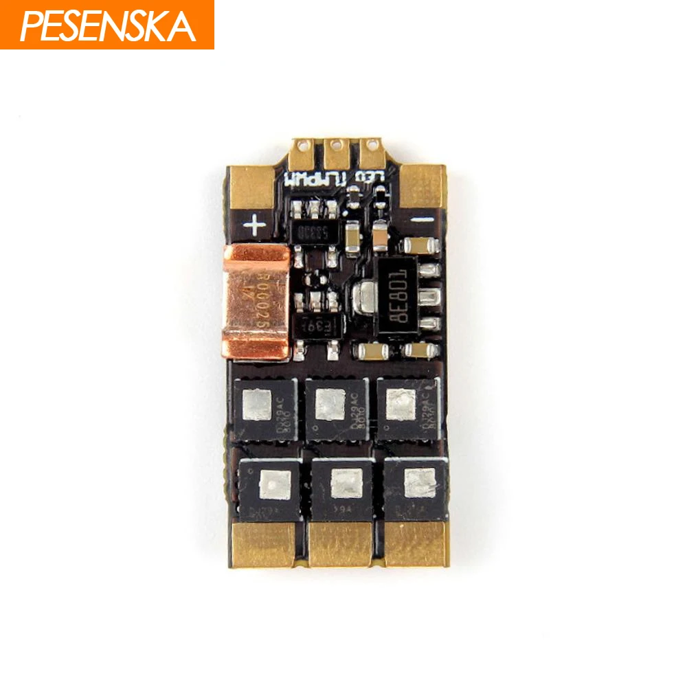 

PESENSKA 12x24mm Holybro Tekko32 F3 SLIM ESC 45A 3-6S Support Ext. WS2812 LED for RC FPV Racing Drone