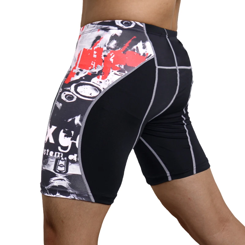 Brand Long Boxer Men Underwear 3D Print Boxers Compression Under Layer Short Panties Sexy Boxers Breathable Soft Underwear Men sexy men's panties