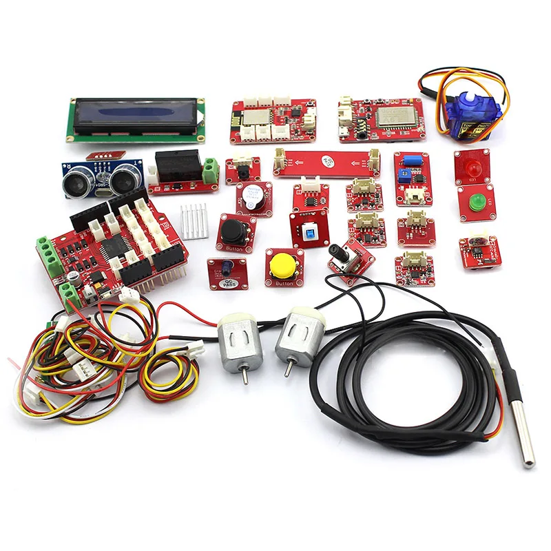 Elecrow Crowtail Deluxe Kit for Arduino Learner Education Fans Maker DIY Kit With Retail Box Super Learning Kit with 18 Projects