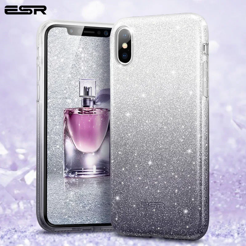 Case for iphone X/XS/XR/XS Max, ESR Luxury Glitter Sparkle