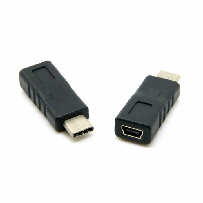 USB 3,1 type C Мужской Разъем для мини-usb 2,0 5Pin Женский адаптер для передачи данных