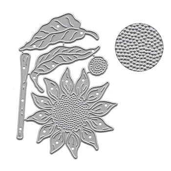 

11.3x8.2cm Sunflower Patten Metal Cut Die Stencils Template For DIY Scrapbooking Embossing Paper Card Making Decorative Craft