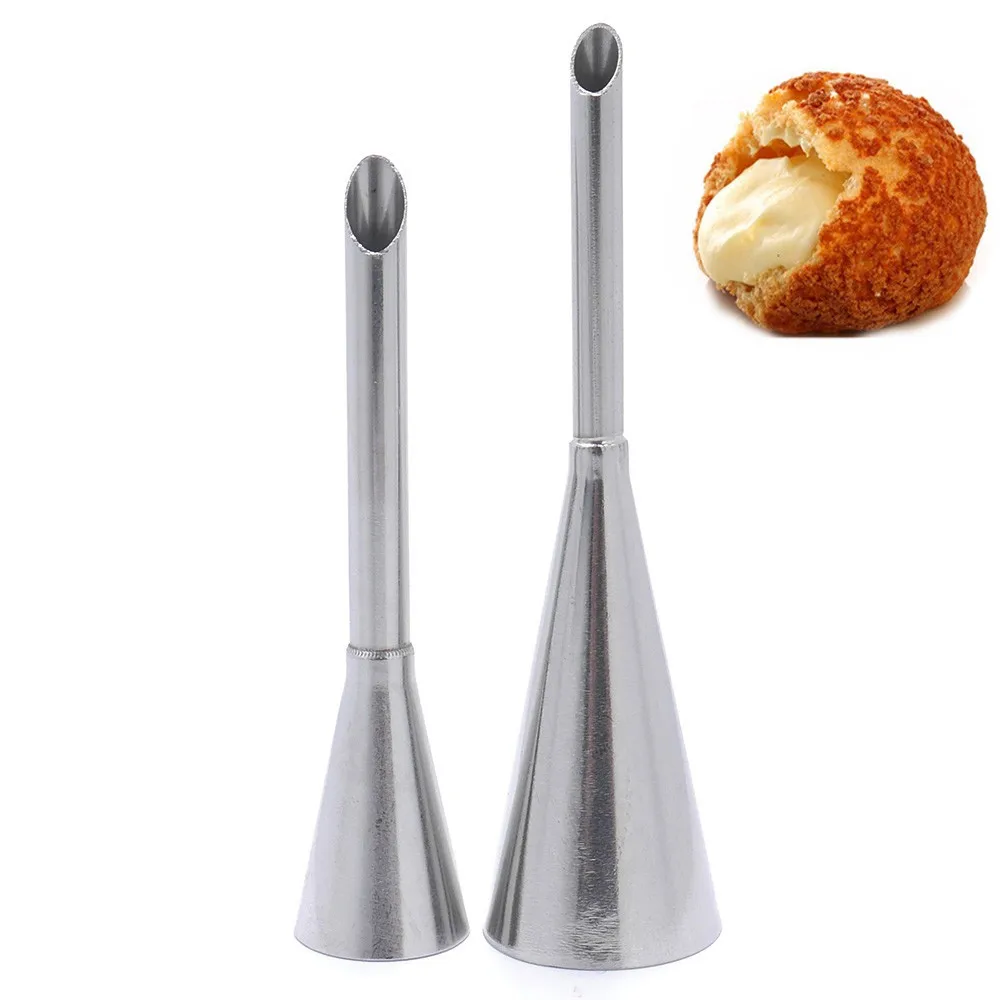 

Stainless Steel Icing Piping Nozzles Cream Beak Pastry Puff Cream Injector Cake Nozzle Confectionery Tool Cake Decorating Tool