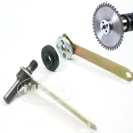 Drill Arbor Mandrel Adaptor Wheels Disc 1 set Accessory 10mm Industrial