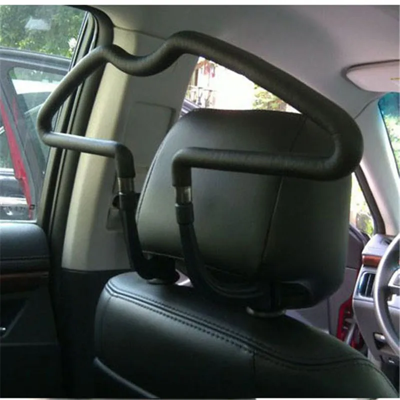 

Car Coat Hanger Car Seat Back Hangers Clothe Shirts Holder Universal Hangers Metal Stainless Car Multi-Purpose Supplies