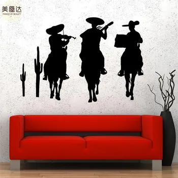 

Wall Vinyl Music Mexicans Mexico Guaranteed Quality Decal