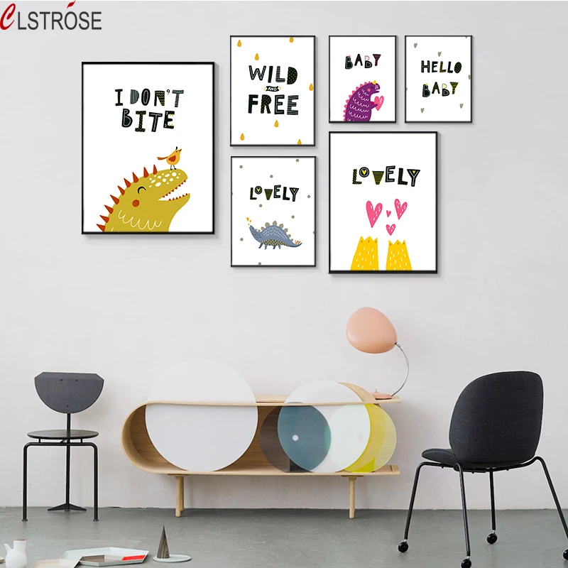 Canvas-painting-Poster-Art-Print-picture-Abstract-painting-Mural-Children-Bedroom-Kid-room-decoration (2)