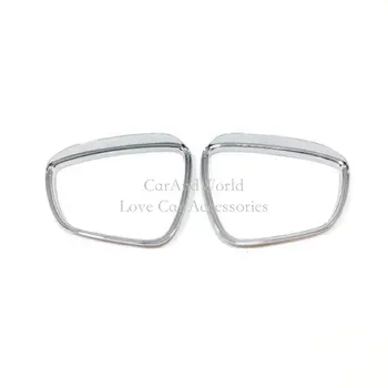 

Side Door Rear View Mirror Rain Eyebrow Cover Frame Molding Trims For Ford Focus 2019 2020 ABS Chrome Car-Styling Accessories