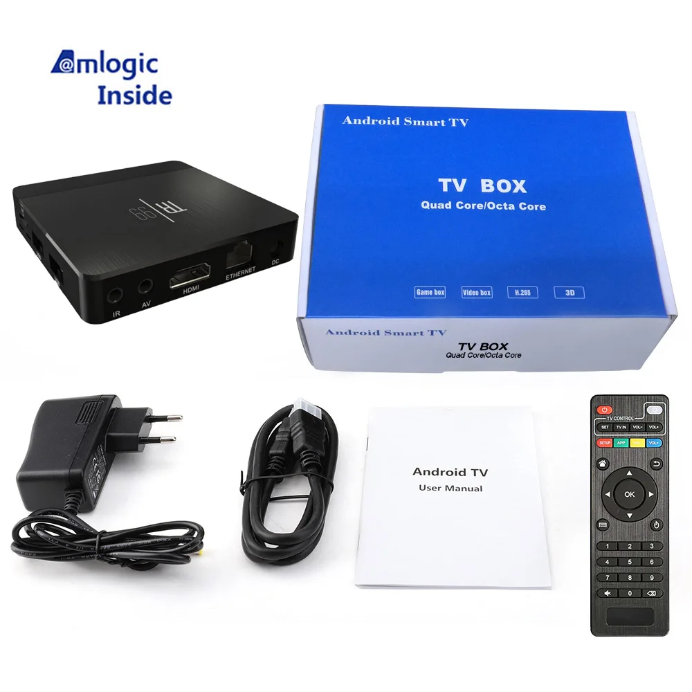 Transpeed TR99 X2 Android 8,1 Smart ТВ BOX Google голосовой помощник Amlogic S905X2 4 GB 64 GB Быстрый Wi-Fi Bluetooth 4 K 3D top box IP ТВ