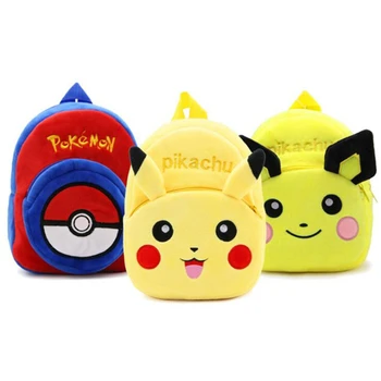 

Pikachu Plush Cartoon School Bag For Girl Kindergarten Minnie Schoolbag Cute Kids Backpacks Children's Backpack Infant Mochila
