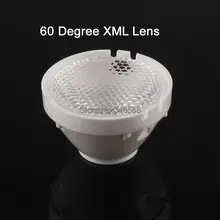 10 шт. 20 мм 60 градусов Cree XML/XM-L/XML2/XM-L2 светодиодный излучатель бусины светодиодный объектив/рефлекторный коллиматор 60 градусов бисерная поверхность