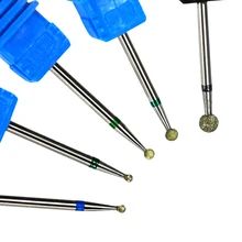 1 шт. сферическая головка Алмазная дрель для ногтей сверла поворотные заусенцы кутикулы для Электрический маникюр ногтей салонные аксессуары инструменты SAjg01-05