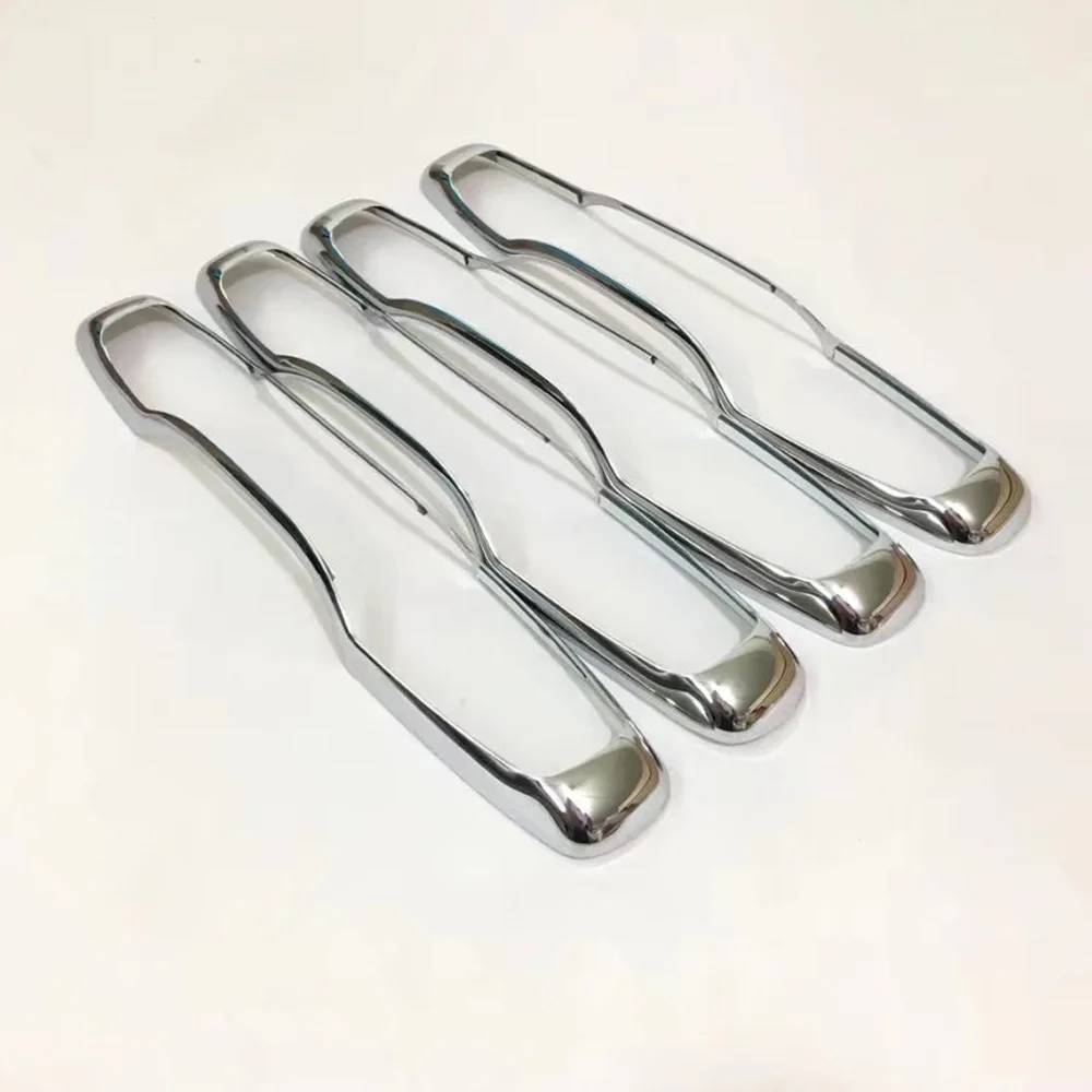 

MONTFORD For Volvo XC60 XC 60 2018 2019 ABS Chrome Side Door Handle Catch Cover Trim Car Exterior Stickers Accessories 4Pcs