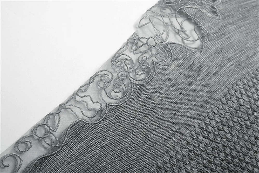 Autumn Lace sleeve Sweater T shirt for women 2017 knitted pullover sweater T shirt Women winter warm knitting sweater shirt (11)