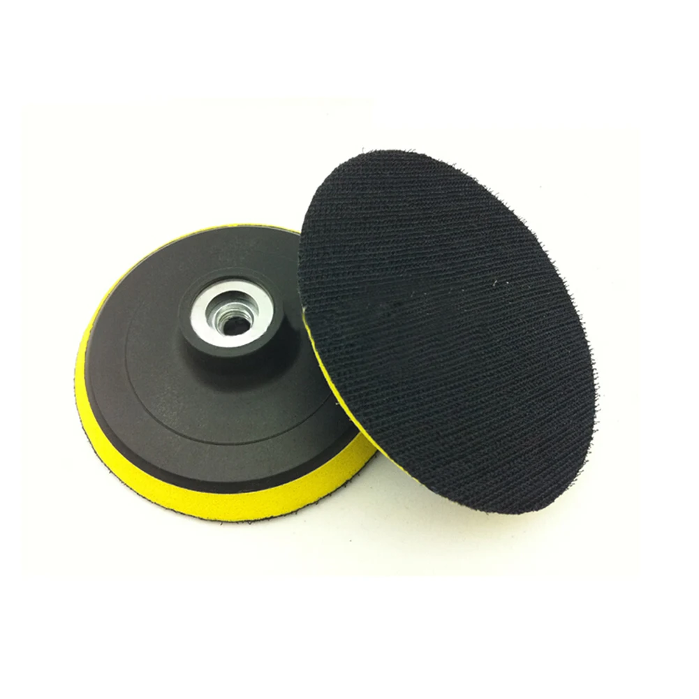 

Grinder Polishing Disc Perforated Self-adhesive Sucker Backing Pad Polishing Plastic+Adhesive Self-adhesive Type 100mm #0515