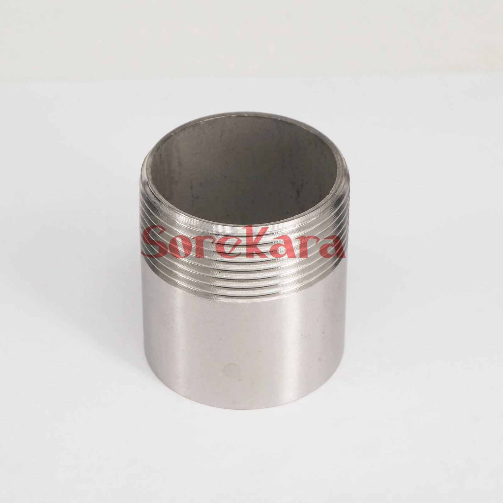 

1-1/2" BSP Male Thread Length 50mm 304 Stainless Steel Pipe Fitting Weld Nipple Coupling Connector BSP,